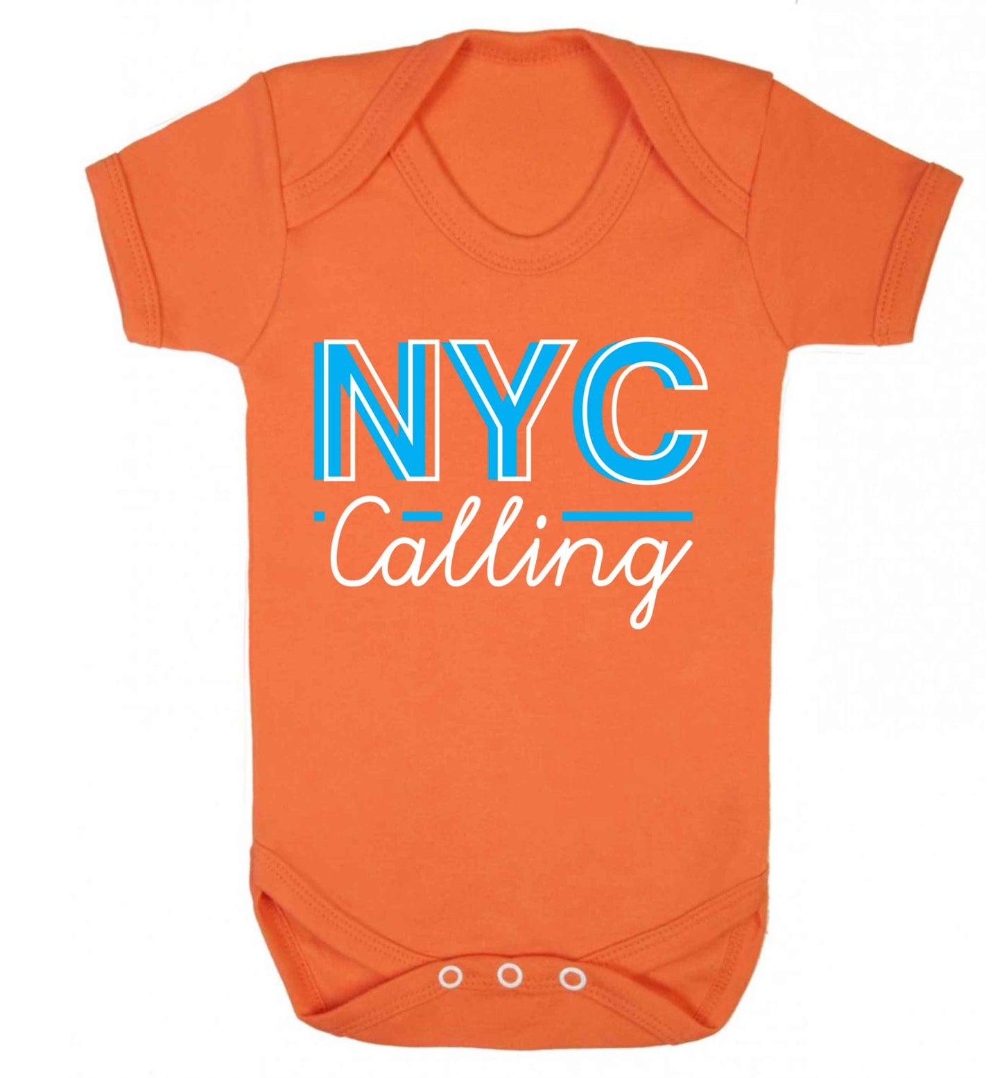 NYC calling Baby Vest orange 18-24 months