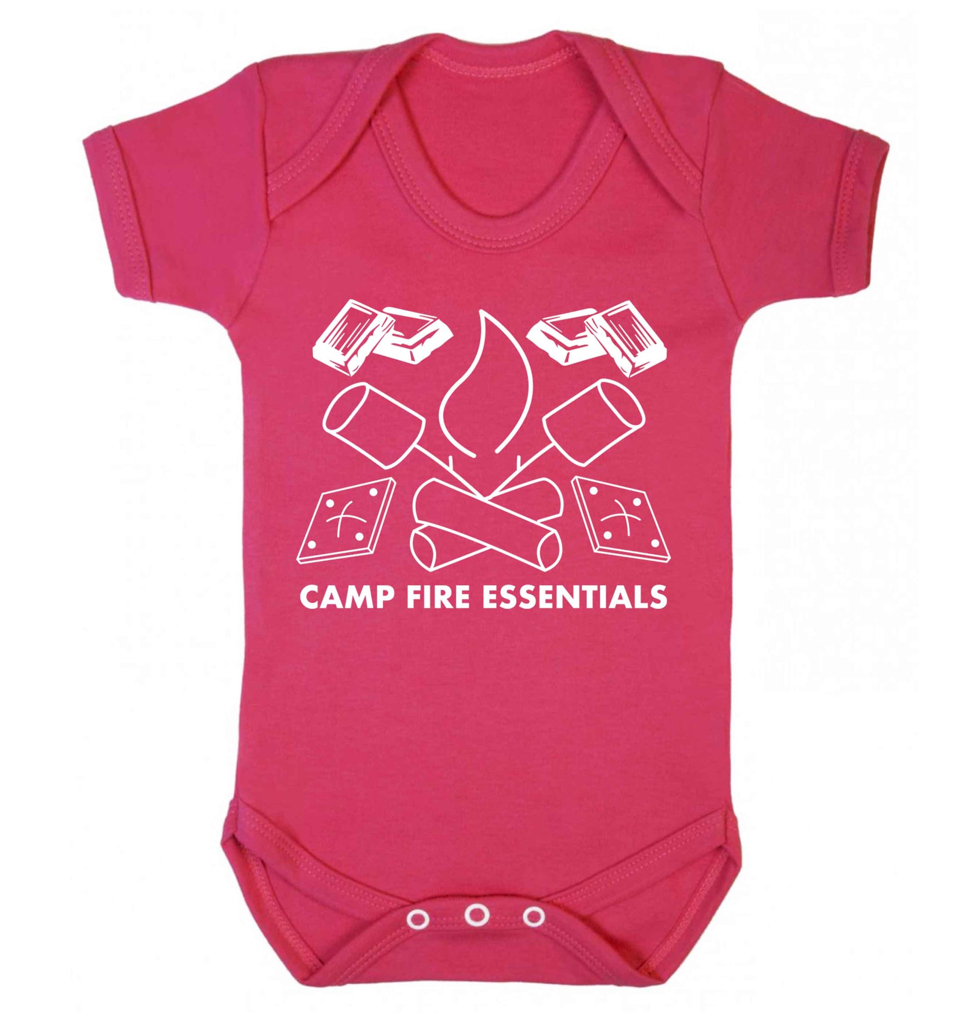Campfire essentials Baby Vest dark pink 18-24 months