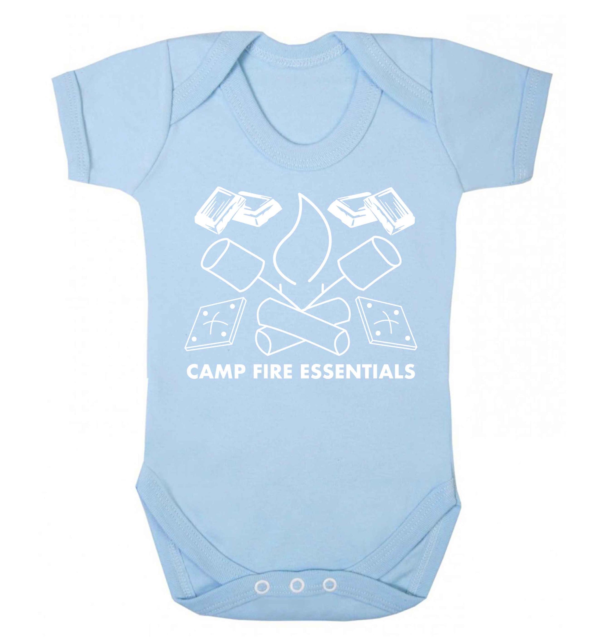 Campfire essentials Baby Vest pale blue 18-24 months