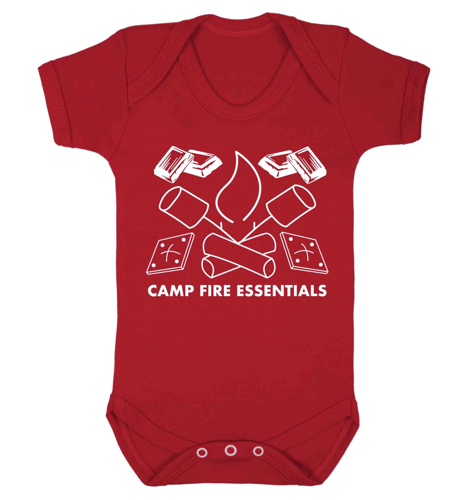 Campfire essentials Baby Vest red 18-24 months