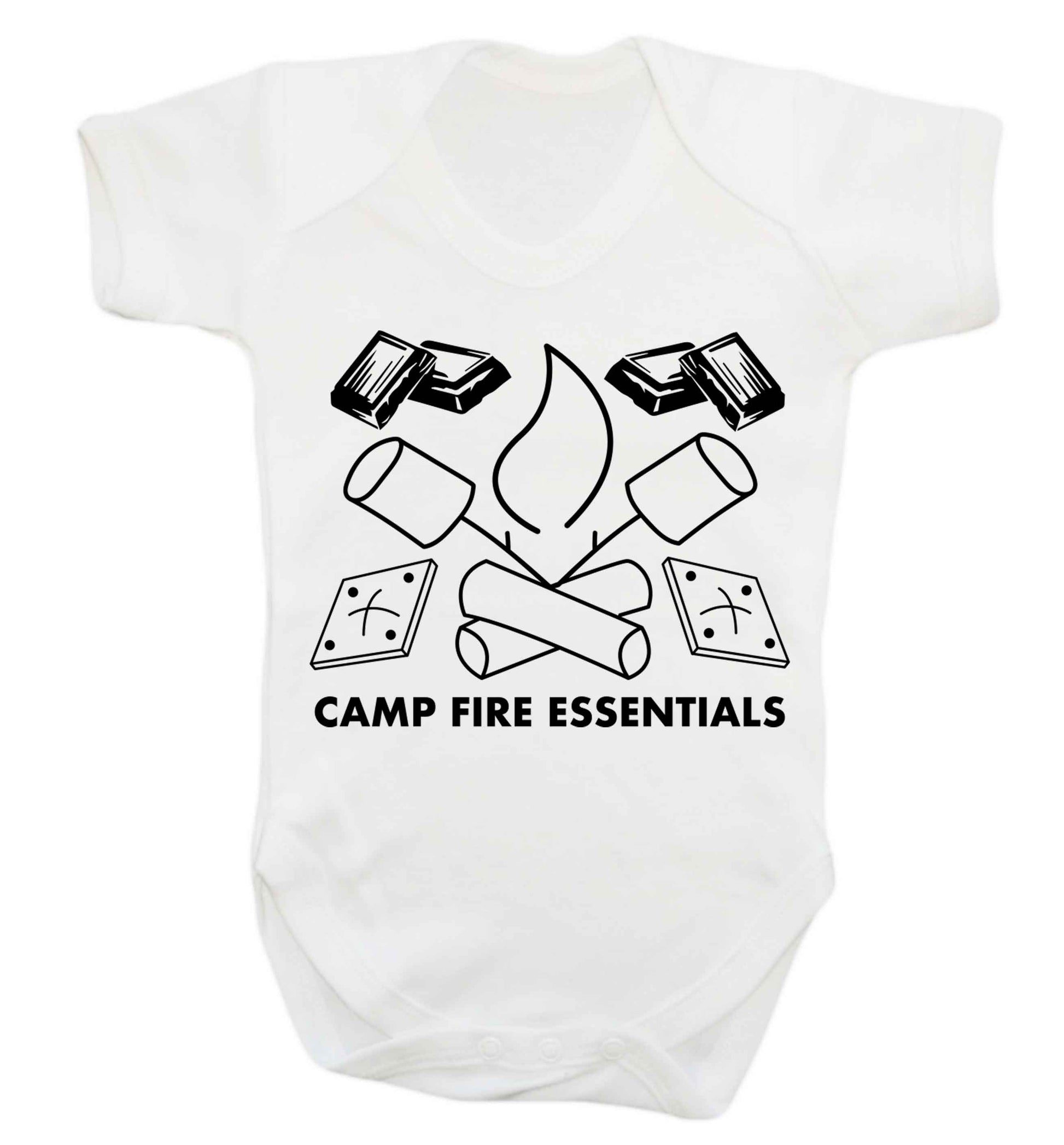Campfire essentials Baby Vest white 18-24 months