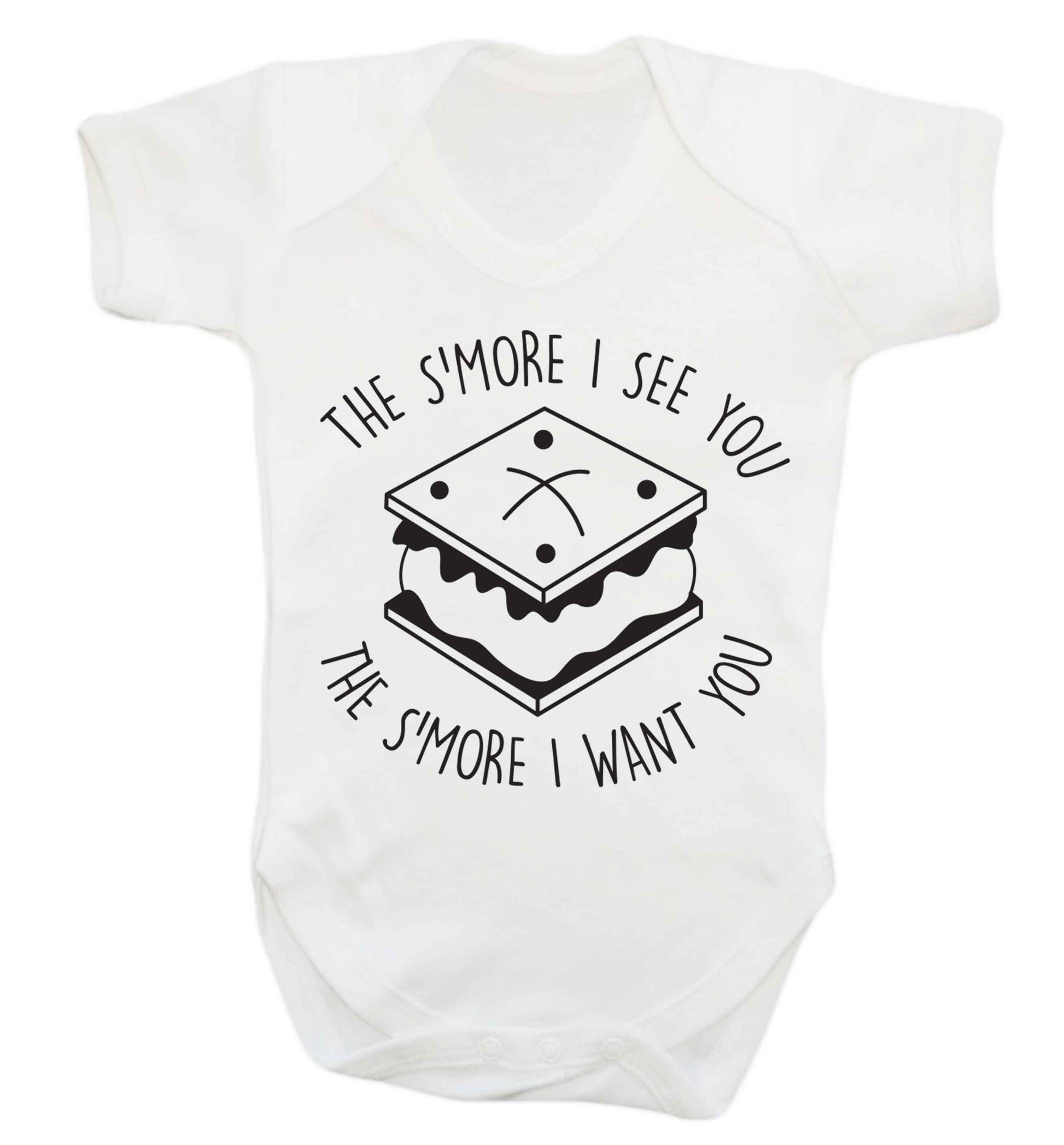 The s'more I see you the s'more I want you Baby Vest white 18-24 months