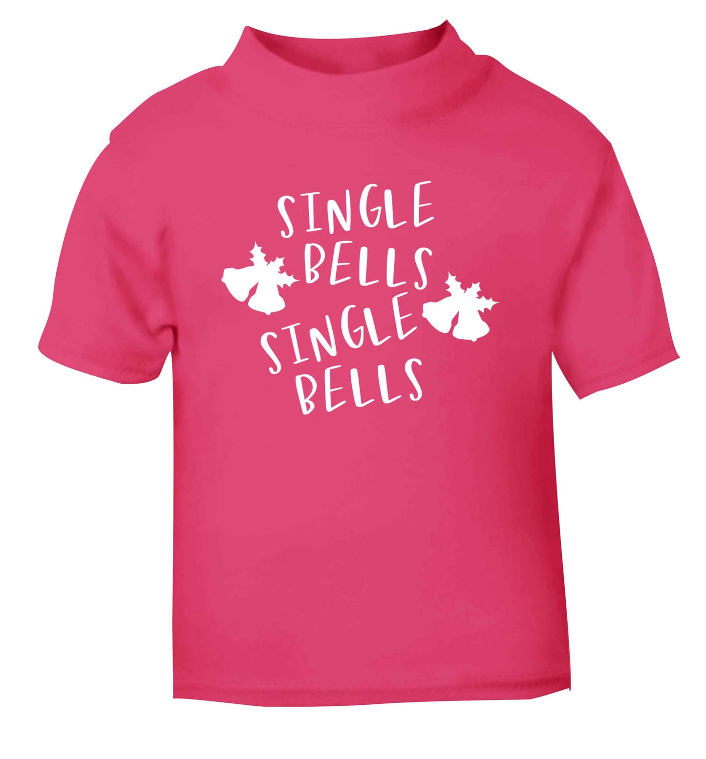 Single bells, single bells pink Baby Toddler Tshirt 2 Years