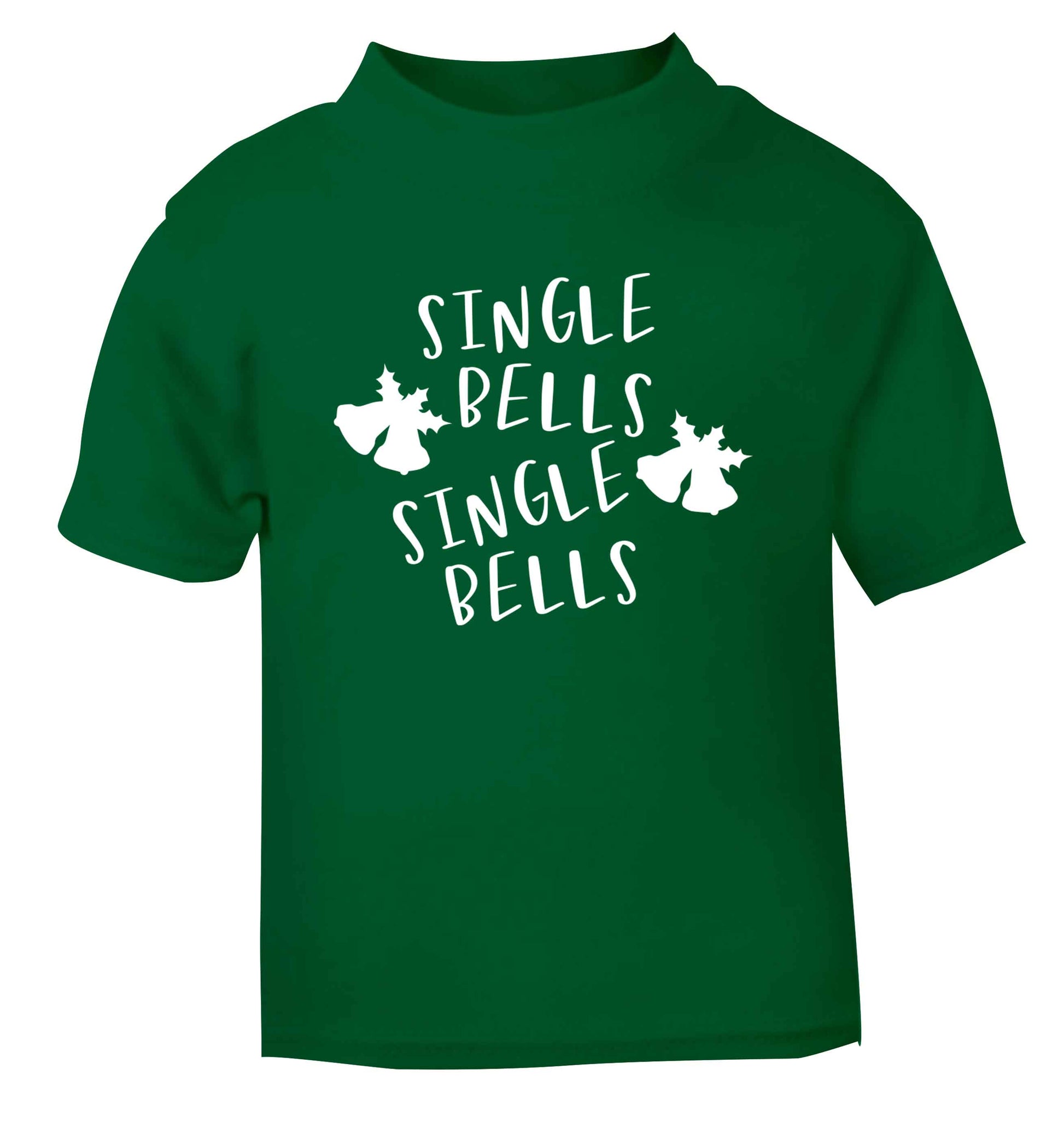 Single bells, single bells green Baby Toddler Tshirt 2 Years
