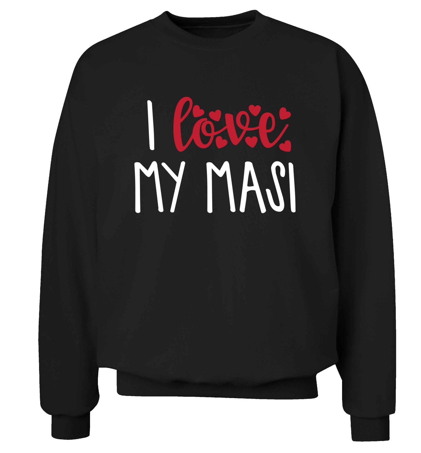 I love my masi Adult's unisex black Sweater 2XL