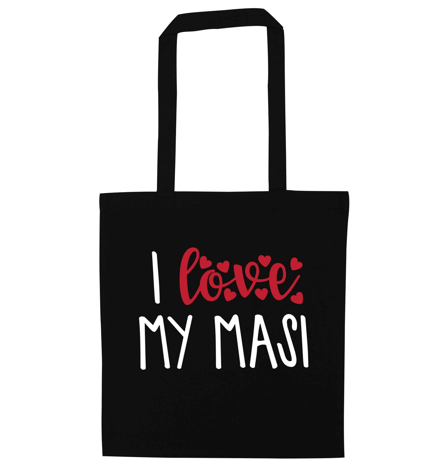 I love my masi black tote bag