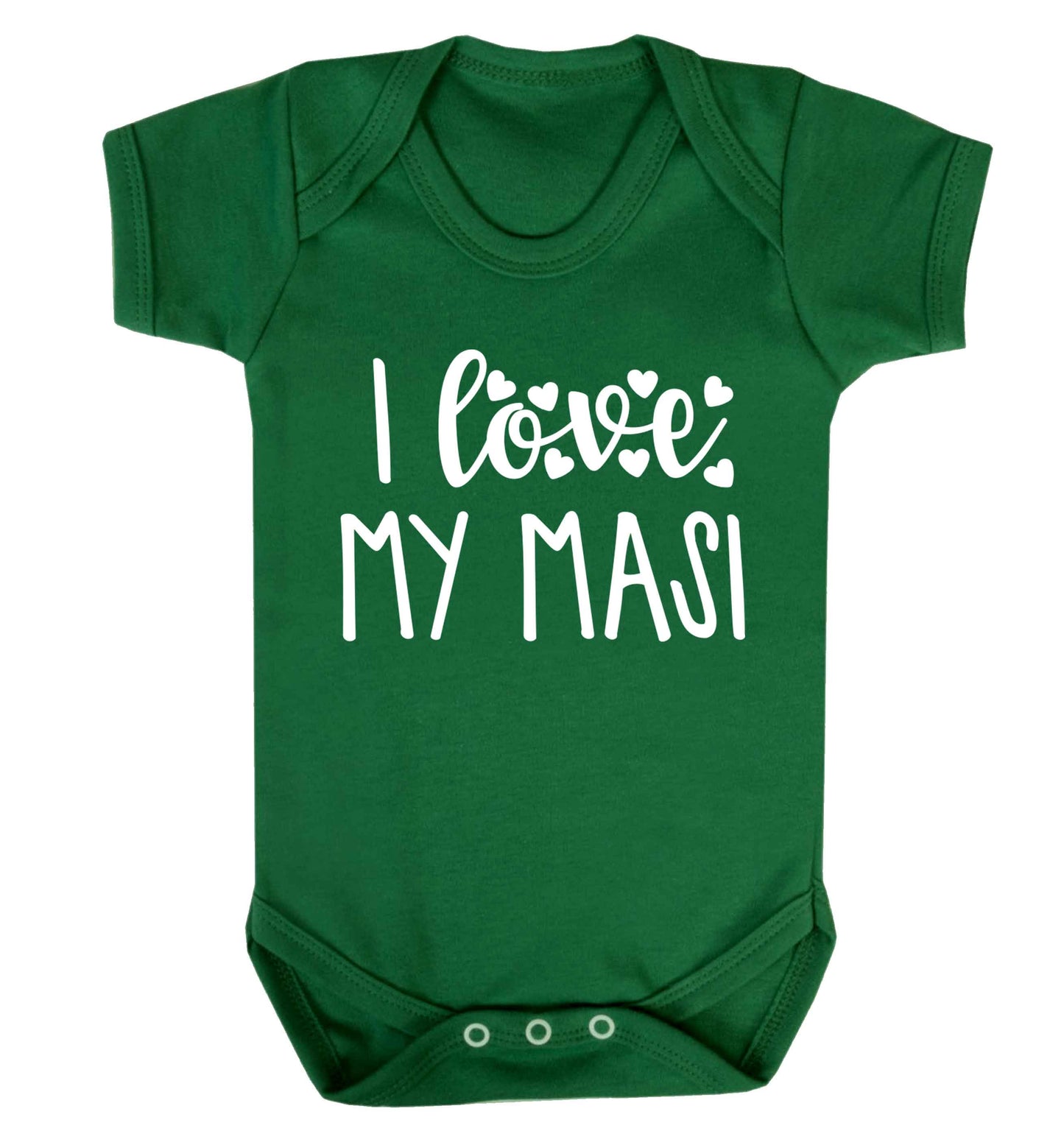 I love my masi Baby Vest green 18-24 months