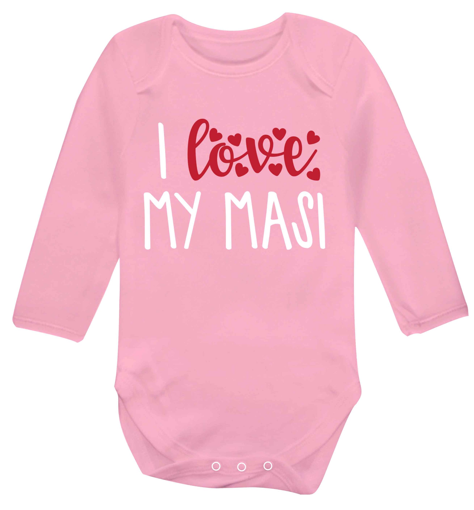 I love my masi Baby Vest long sleeved pale pink 6-12 months