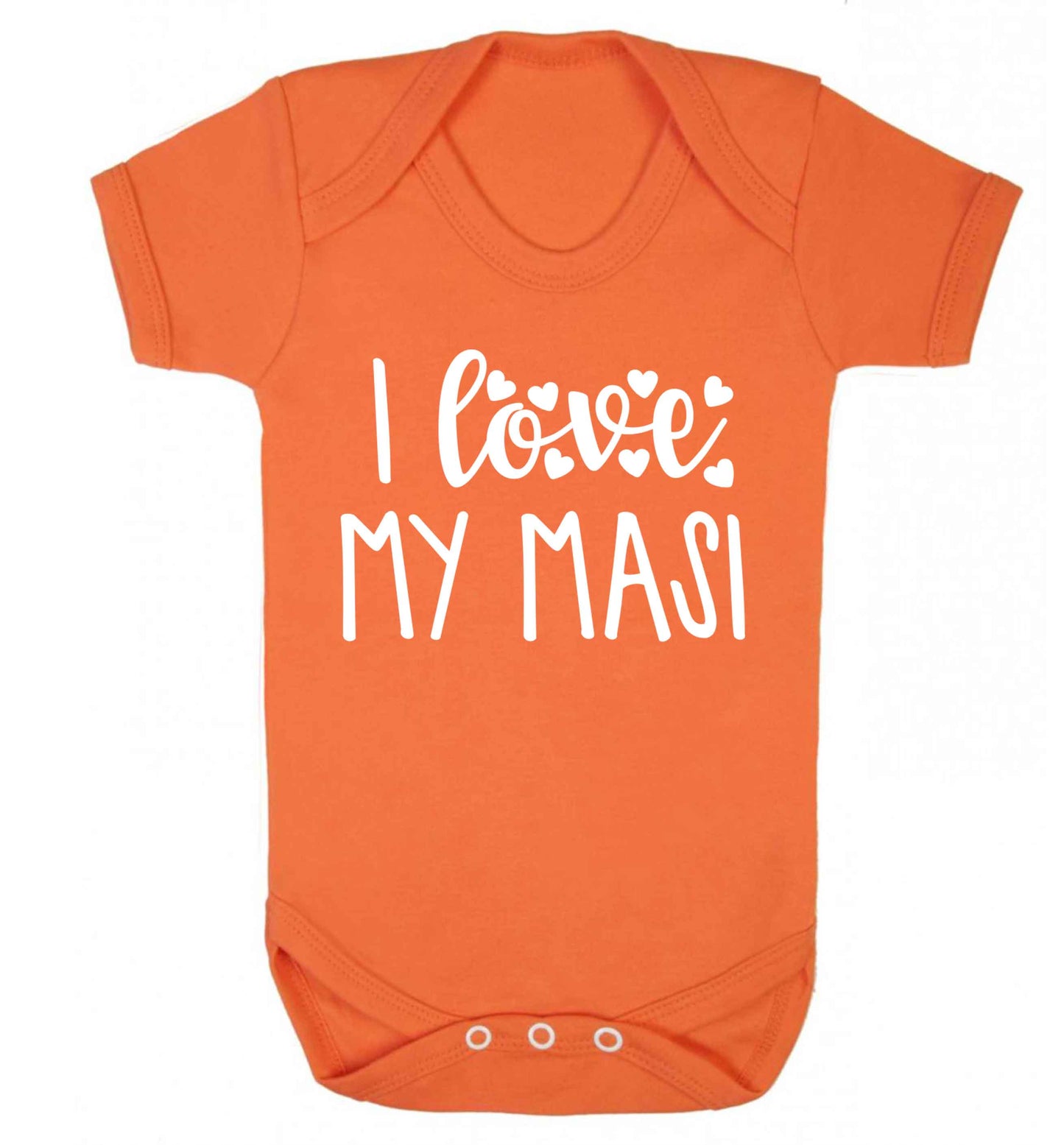 I love my masi Baby Vest orange 18-24 months