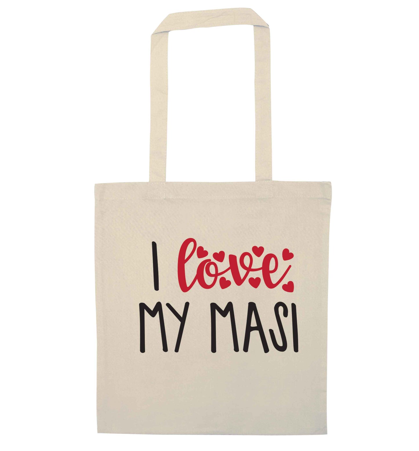 I love my masi natural tote bag