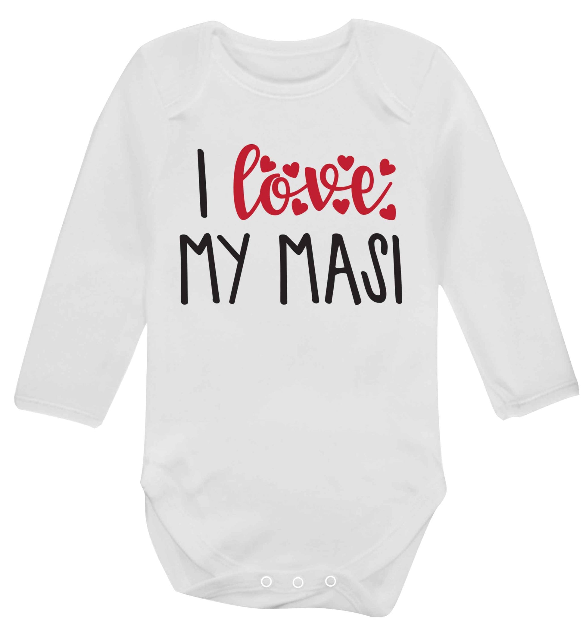 I love my masi Baby Vest long sleeved white 6-12 months