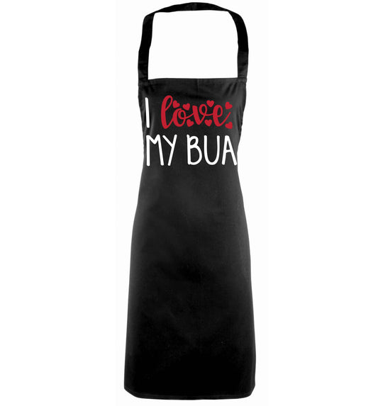I love my bua black apron