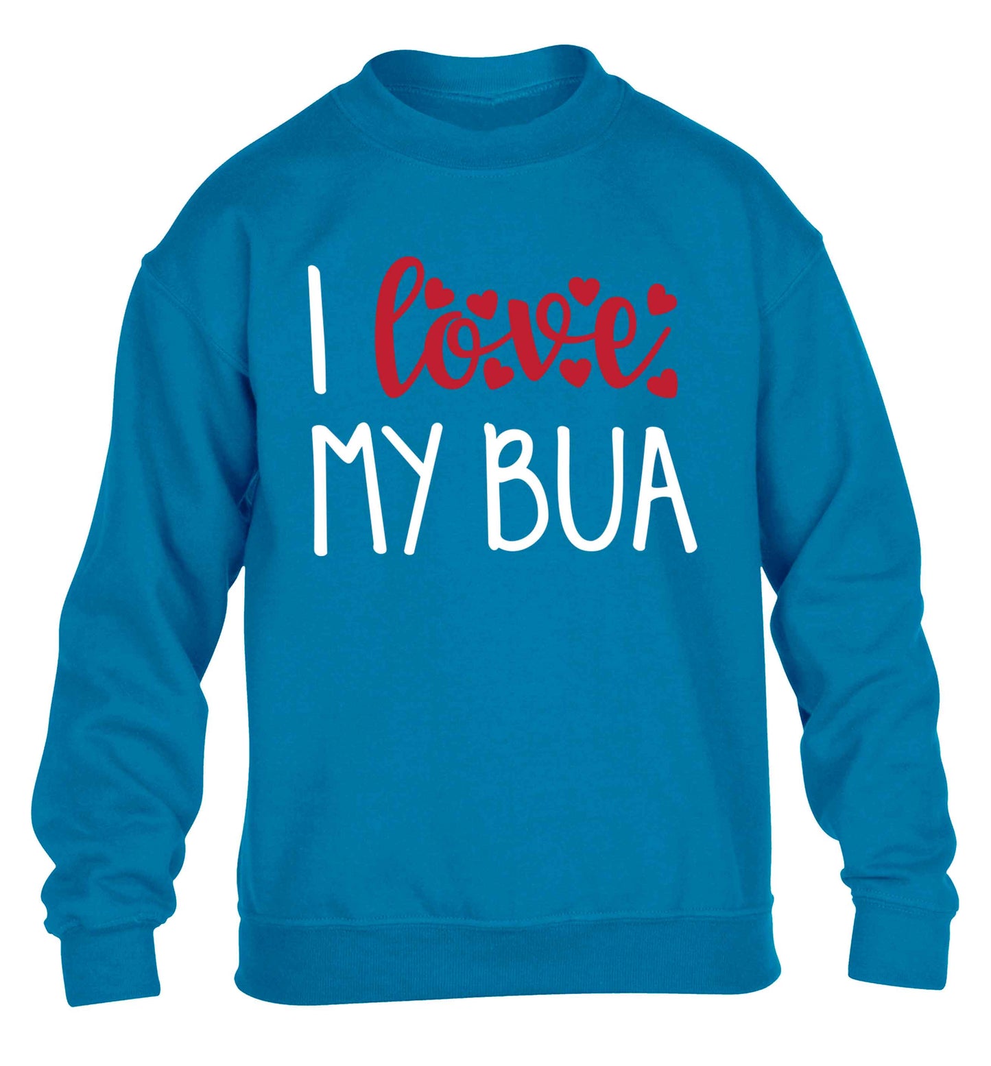 I love my bua children's blue sweater 12-13 Years