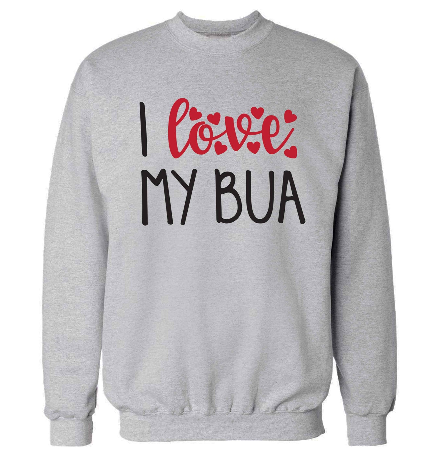 I love my bua Adult's unisex grey Sweater 2XL
