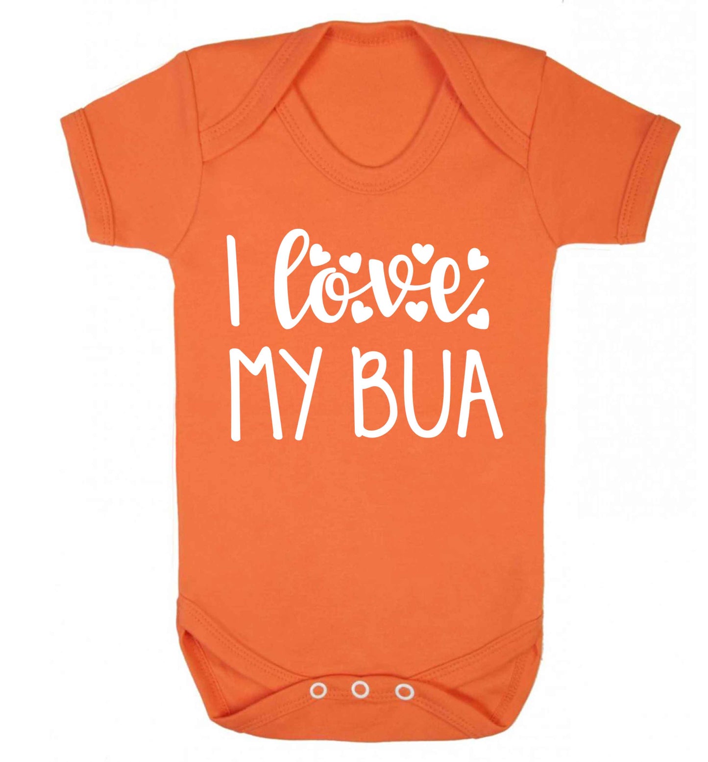 I love my bua Baby Vest orange 18-24 months