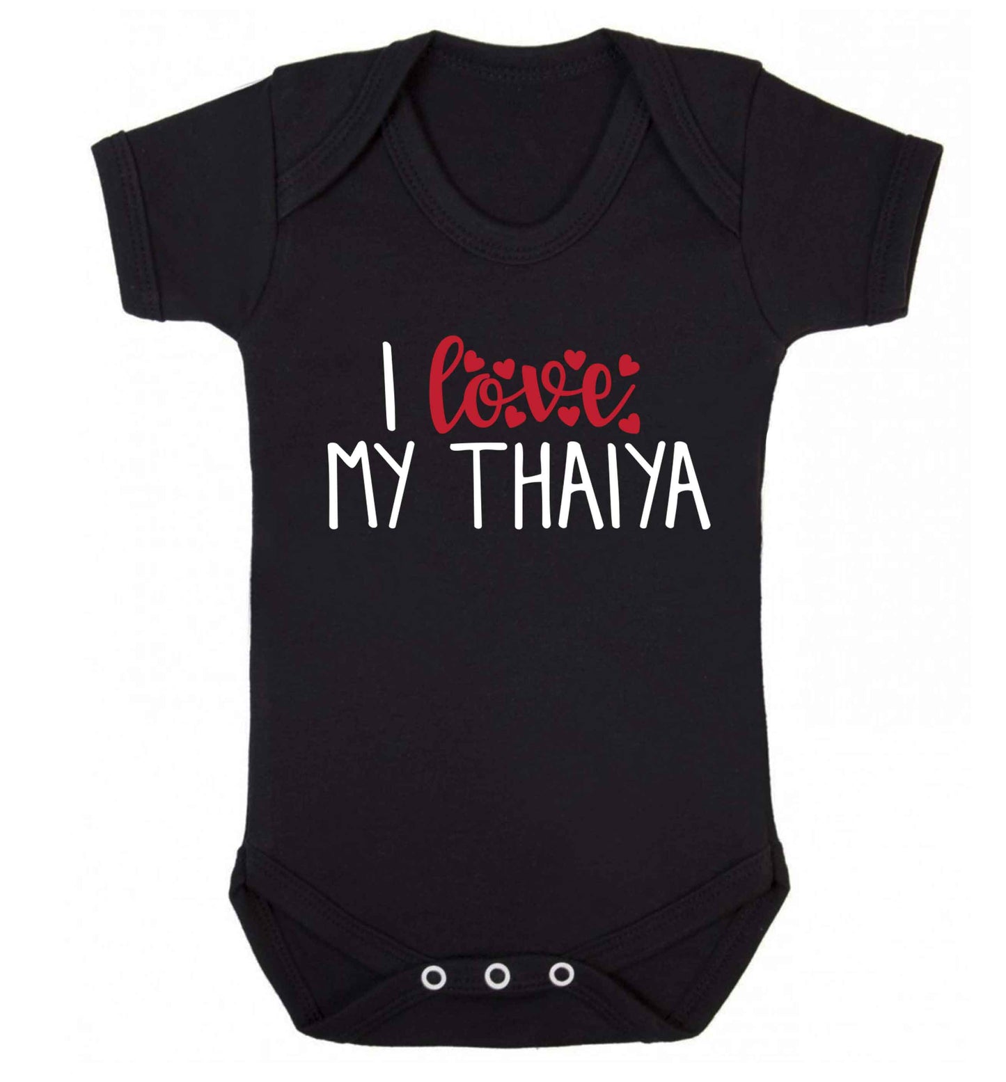 I love my thaiya Baby Vest black 18-24 months