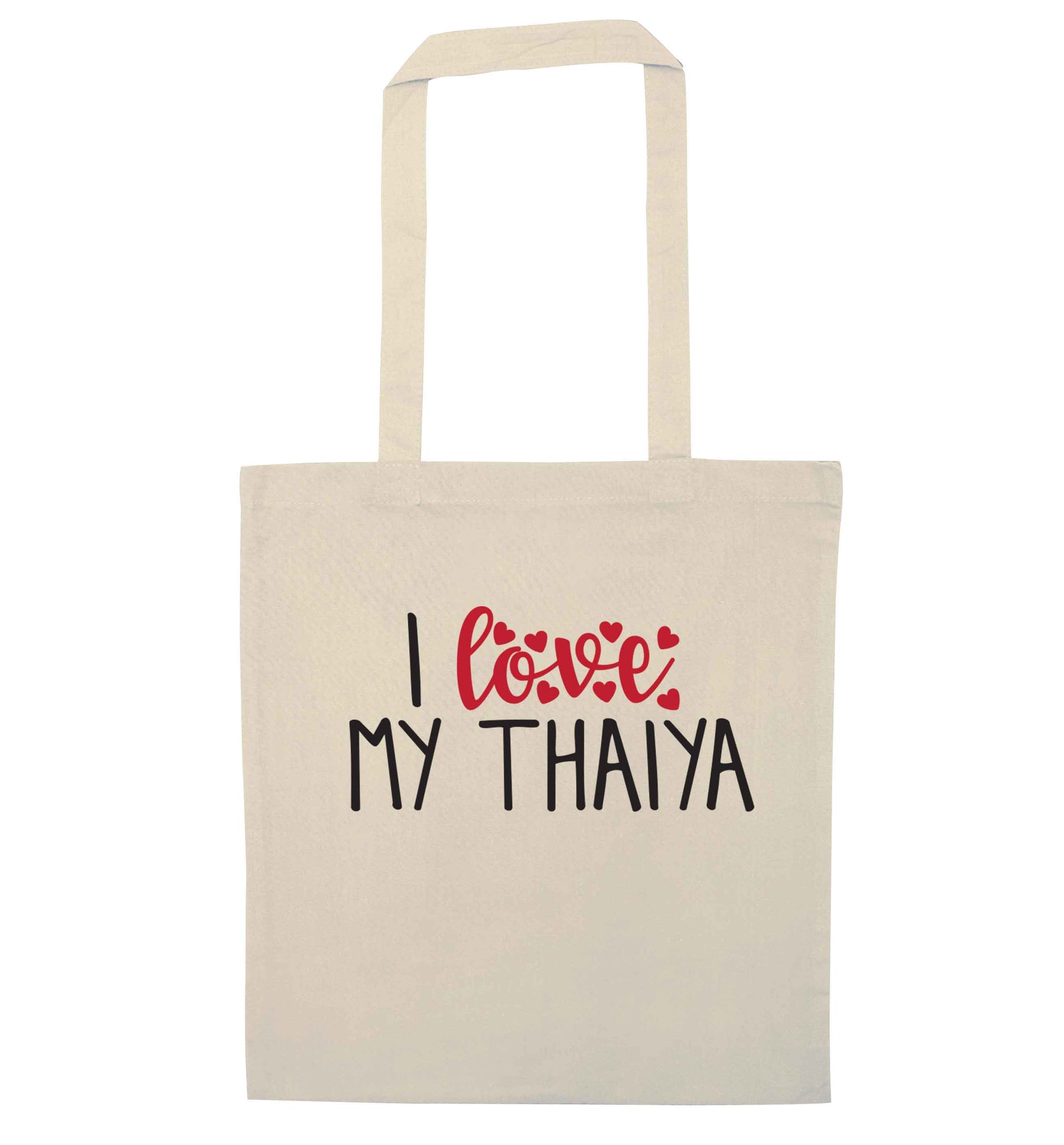I love my thaiya natural tote bag