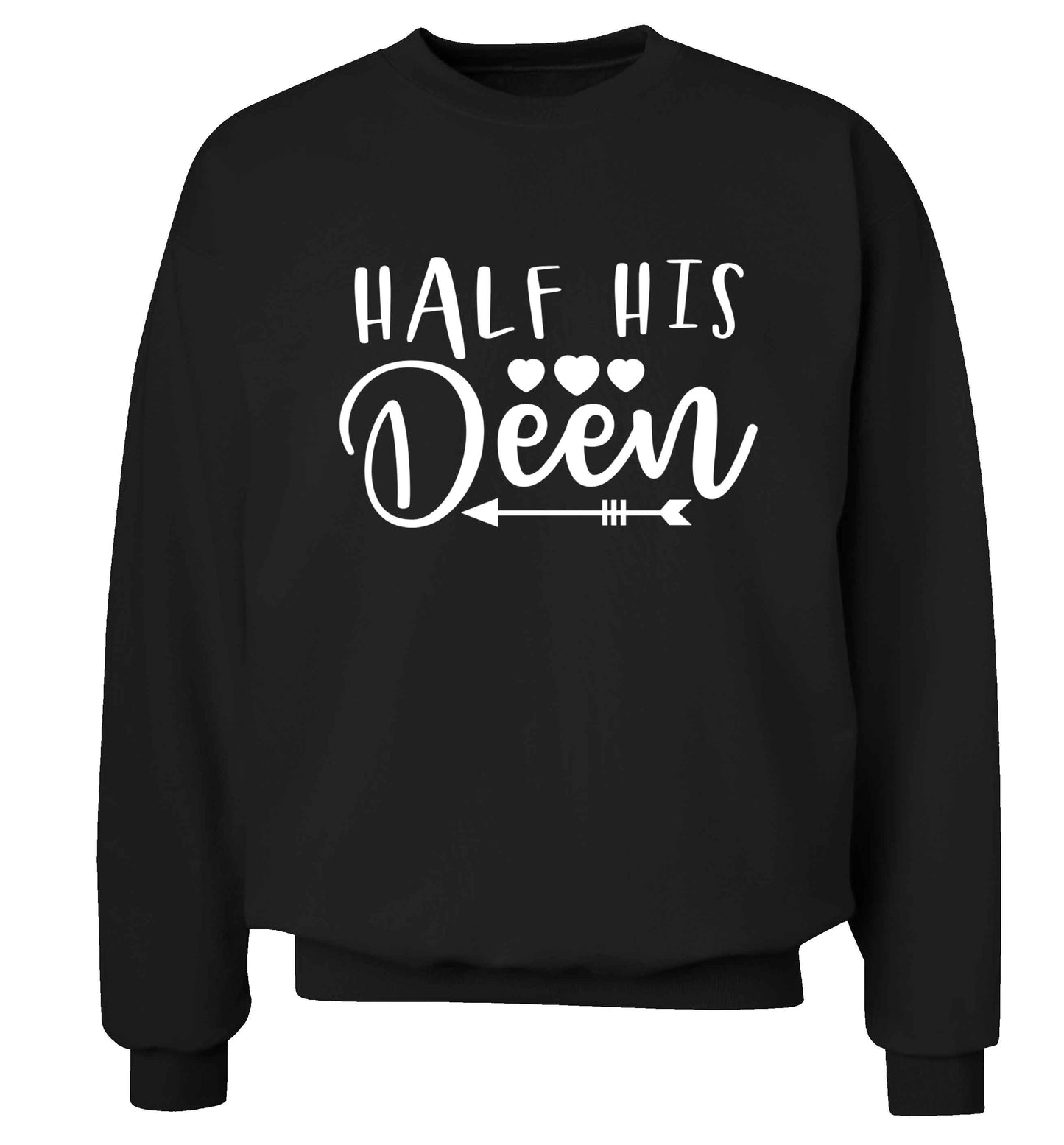 Half his deen Adult's unisex black Sweater 2XL