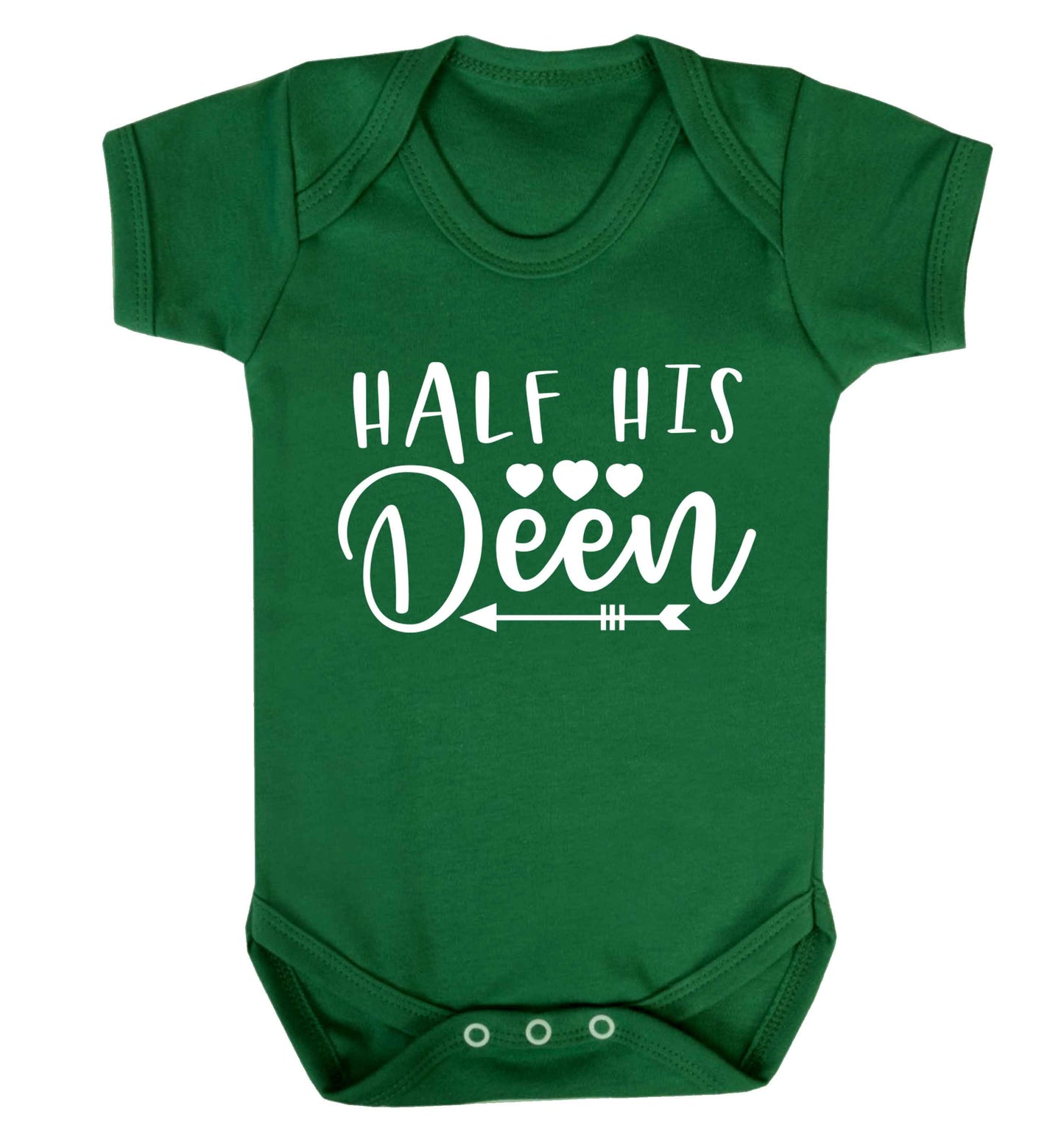 Half his deen Baby Vest green 18-24 months
