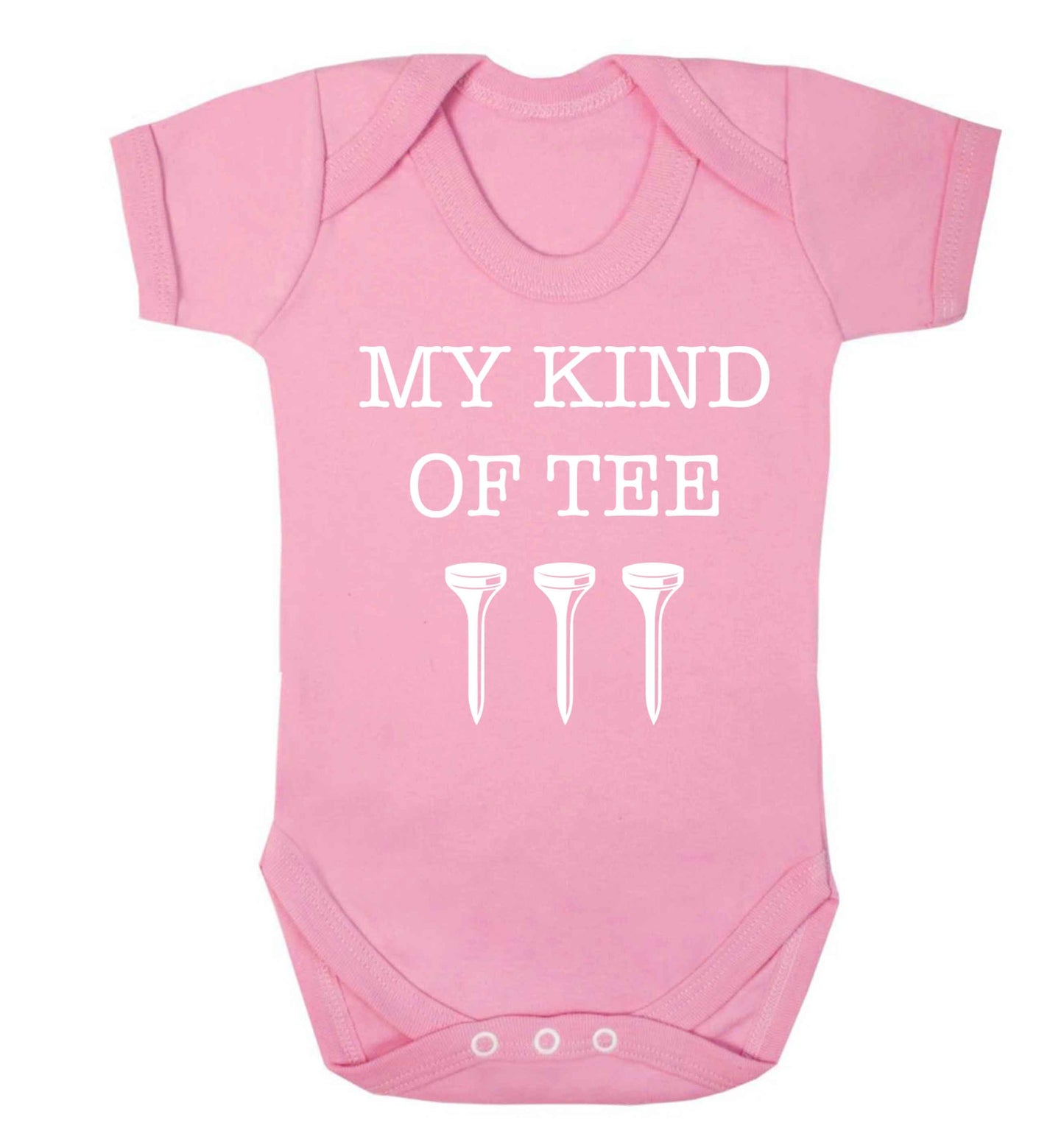 My kind of tee Baby Vest pale pink 18-24 months