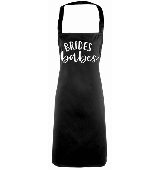 Brides Babes black apron
