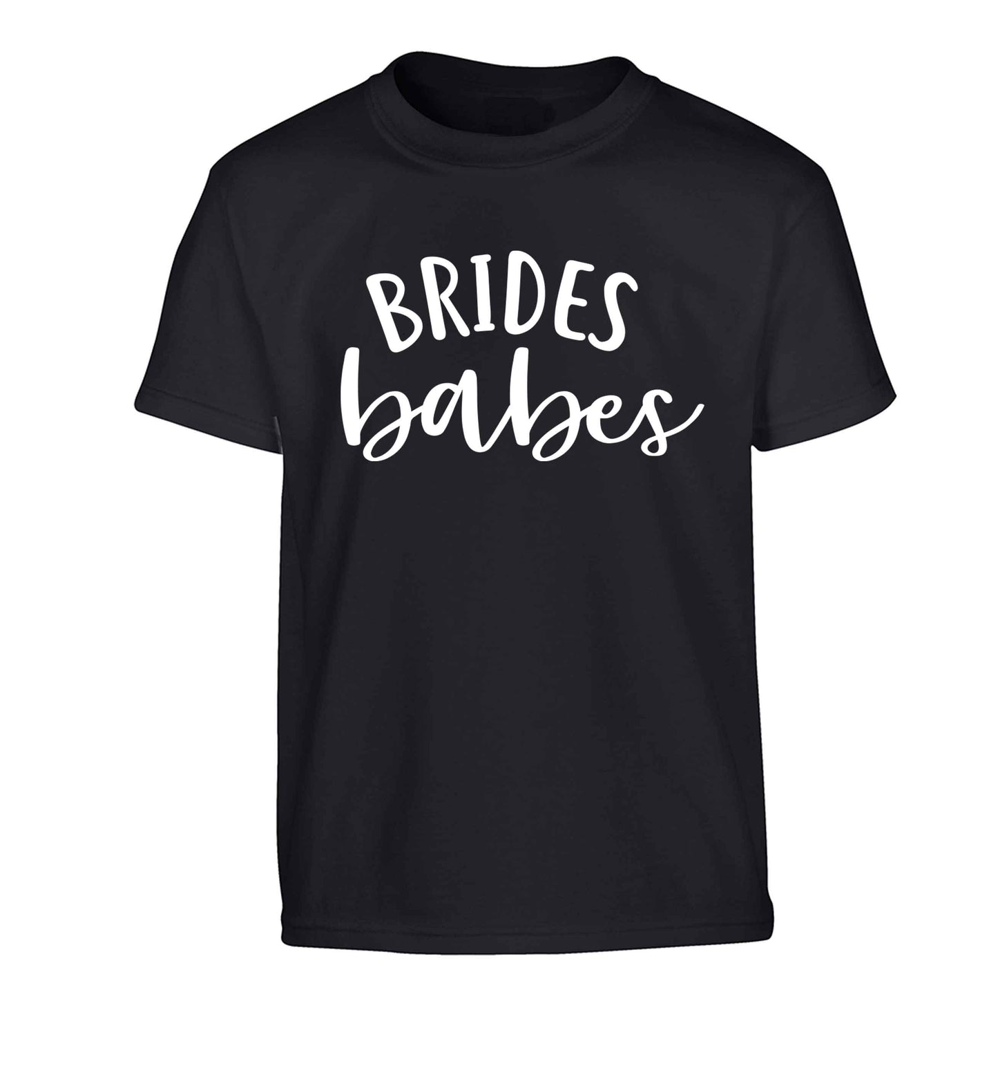Brides Babes Children's black Tshirt 12-13 Years