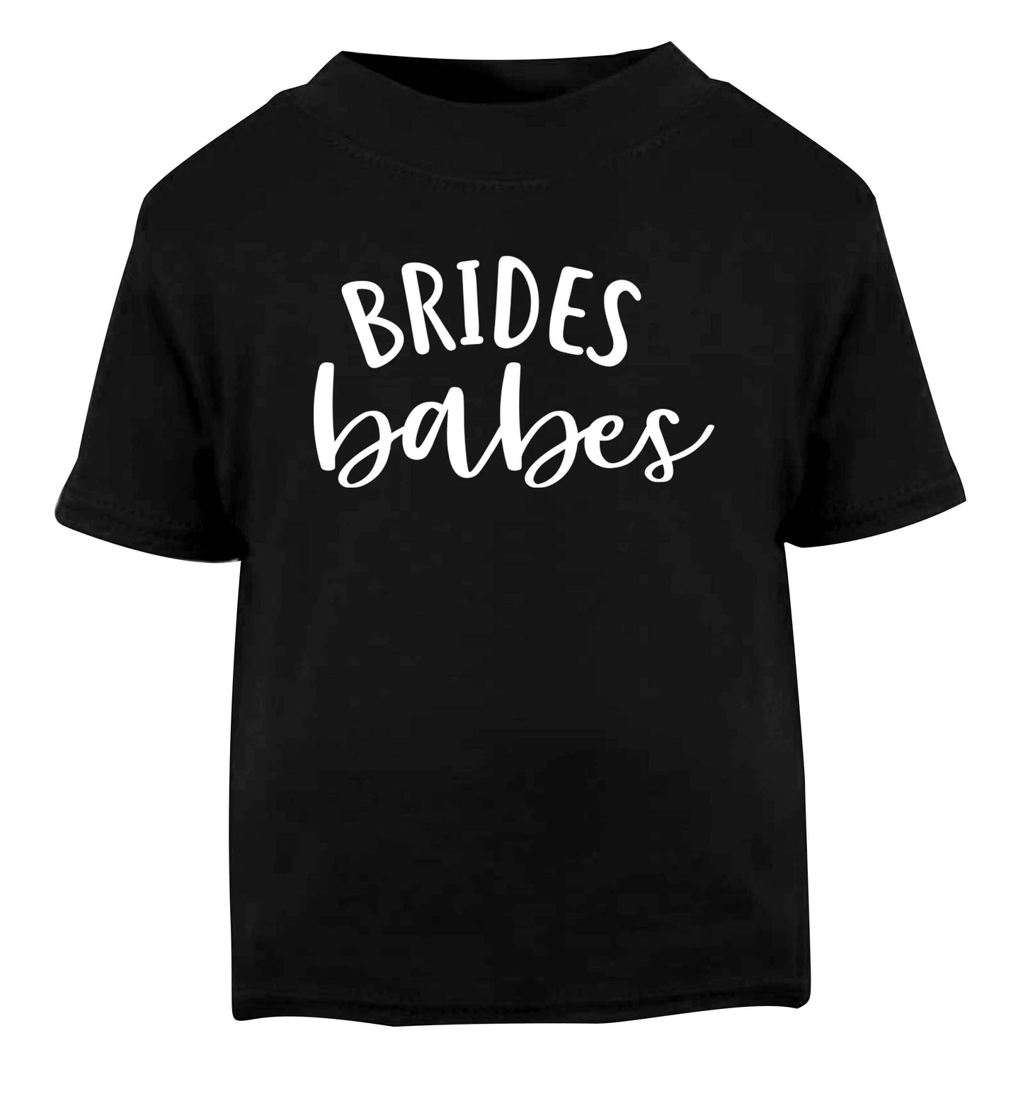 Brides Babes Black Baby Toddler Tshirt 2 years