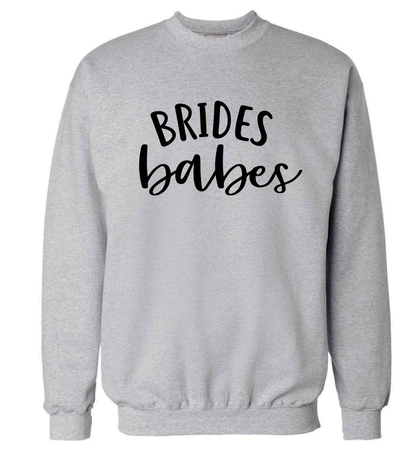Brides Babes Adult's unisex grey Sweater 2XL