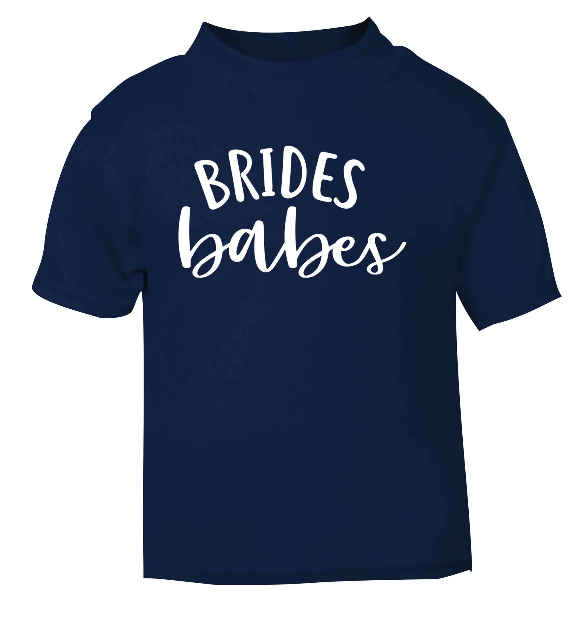 Brides Babes navy Baby Toddler Tshirt 2 Years