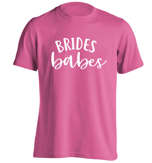 Brides Babes adults unisex pink Tshirt 2XL