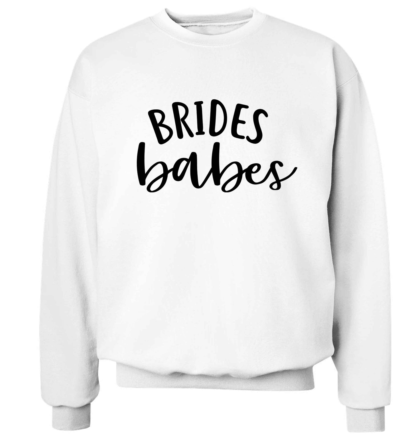 Brides Babes Adult's unisex white Sweater 2XL