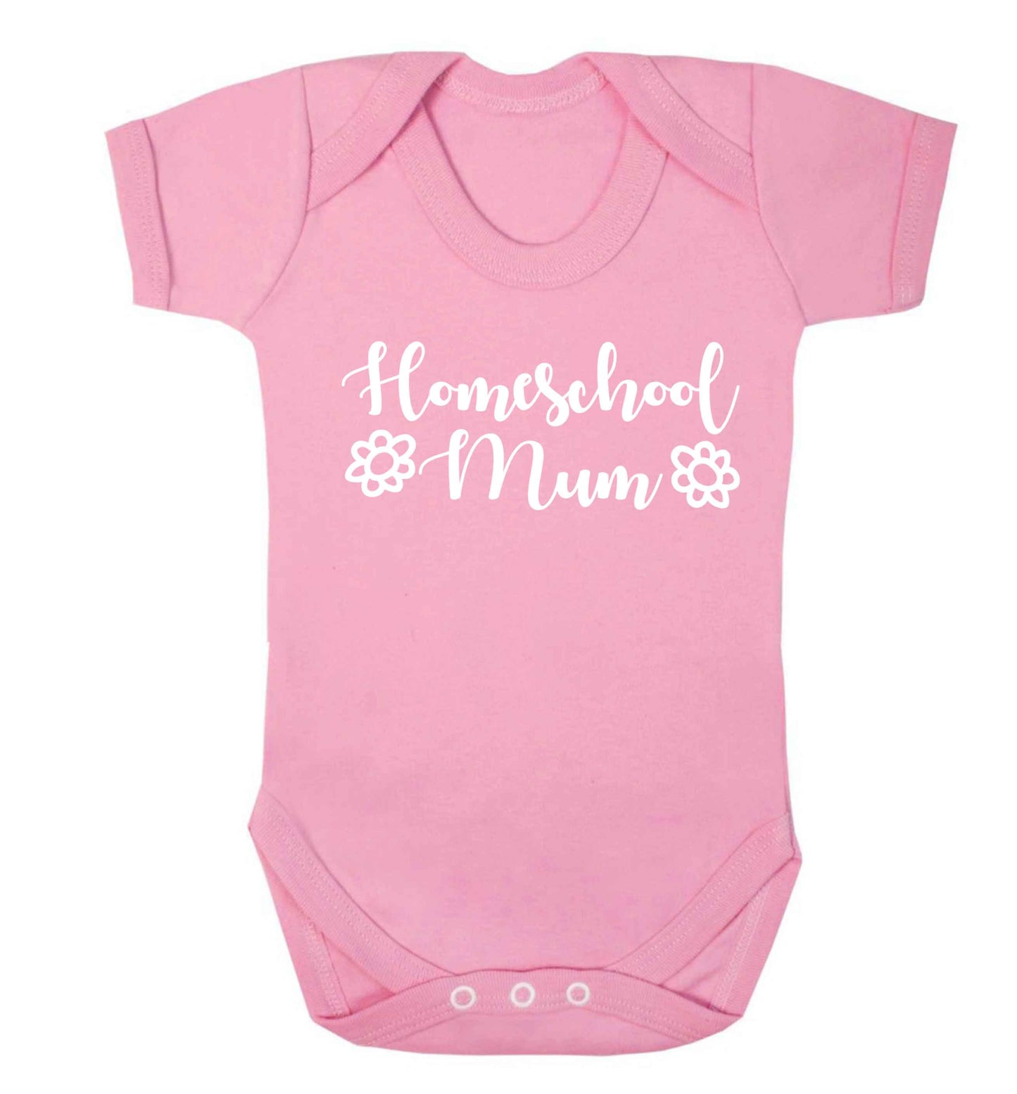 Homeschool mum Baby Vest pale pink 18-24 months