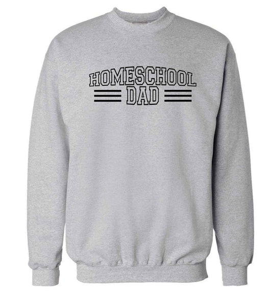Homeschool dad Adult's unisex grey Sweater 2XL