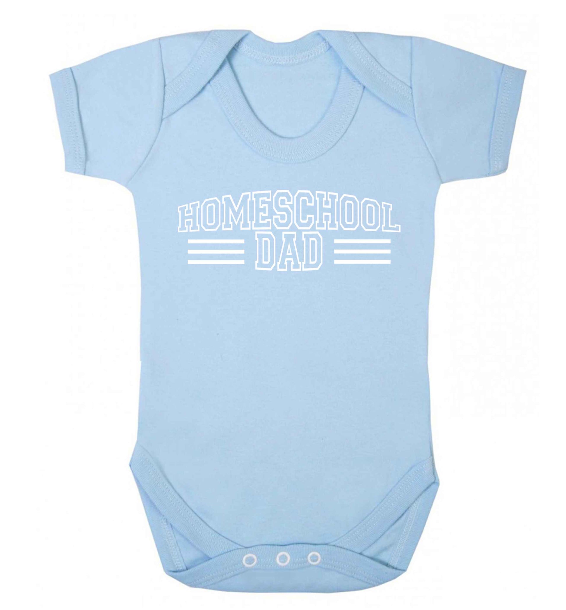 Homeschool dad Baby Vest pale blue 18-24 months