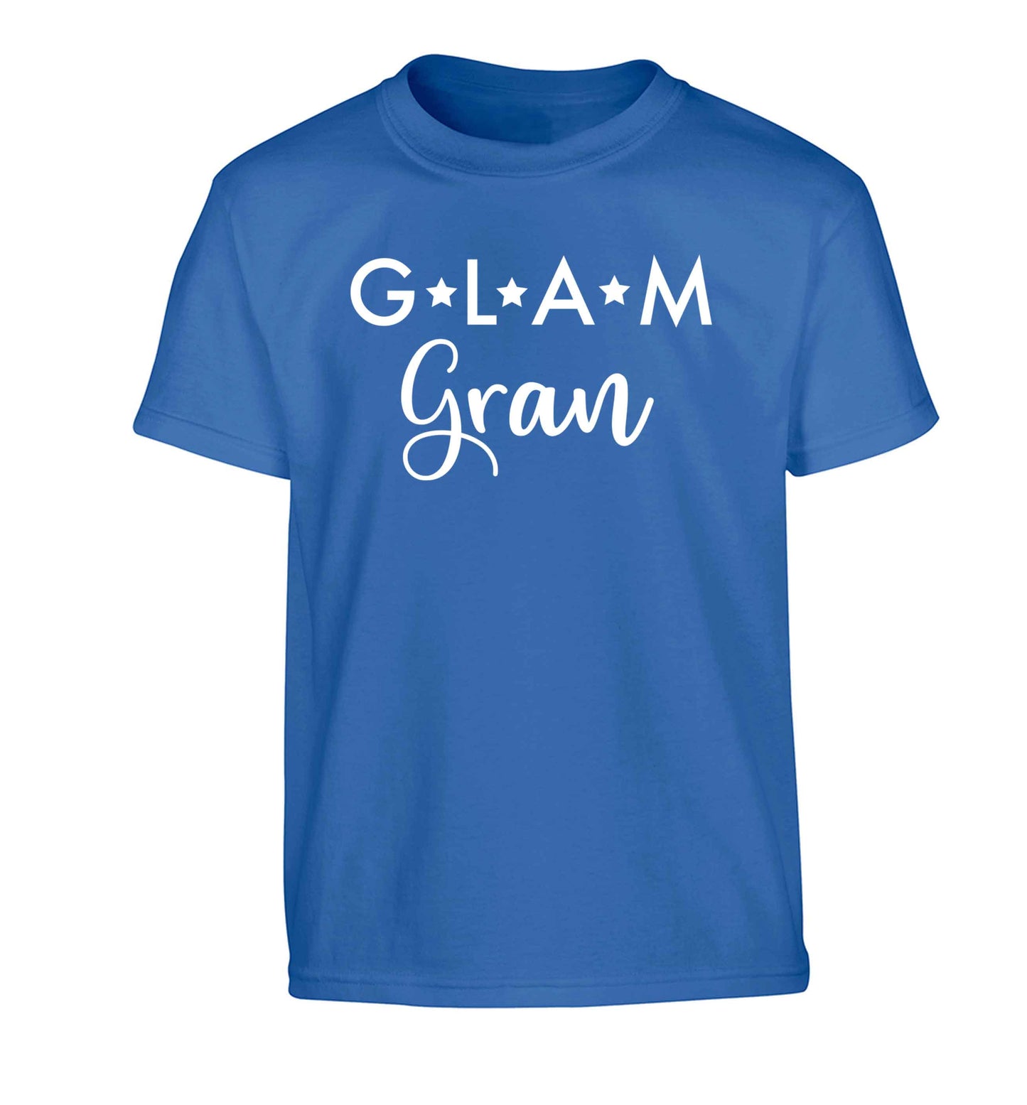 Glam Gran Children's blue Tshirt 12-13 Years