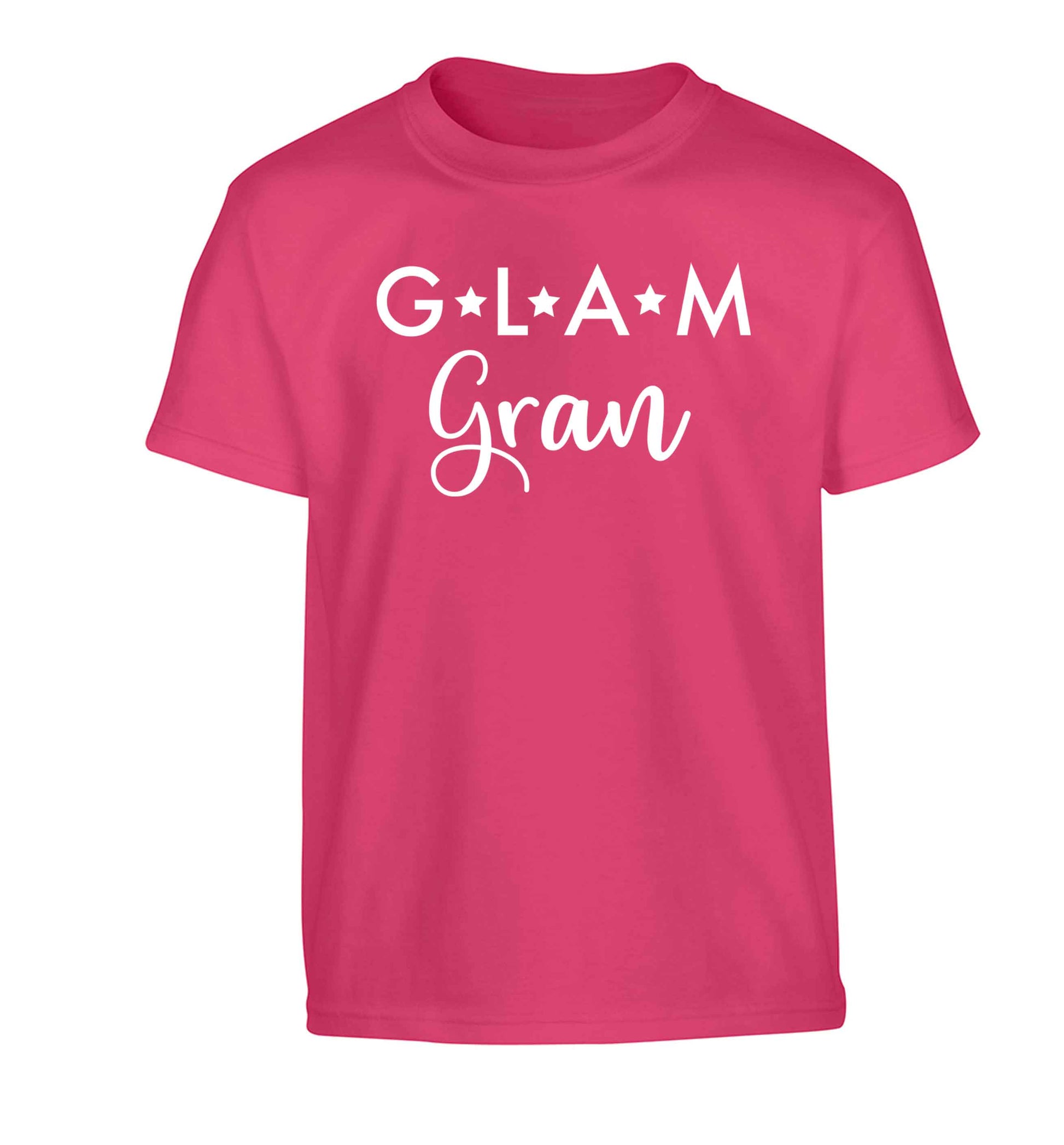 Glam Gran Children's pink Tshirt 12-13 Years