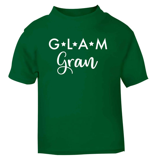 Glam Gran green Baby Toddler Tshirt 2 Years