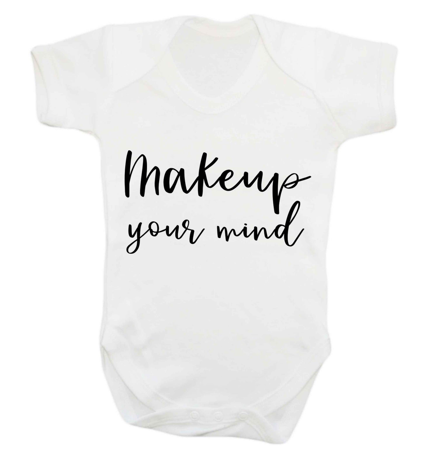 Makeup your mind Baby Vest white 18-24 months