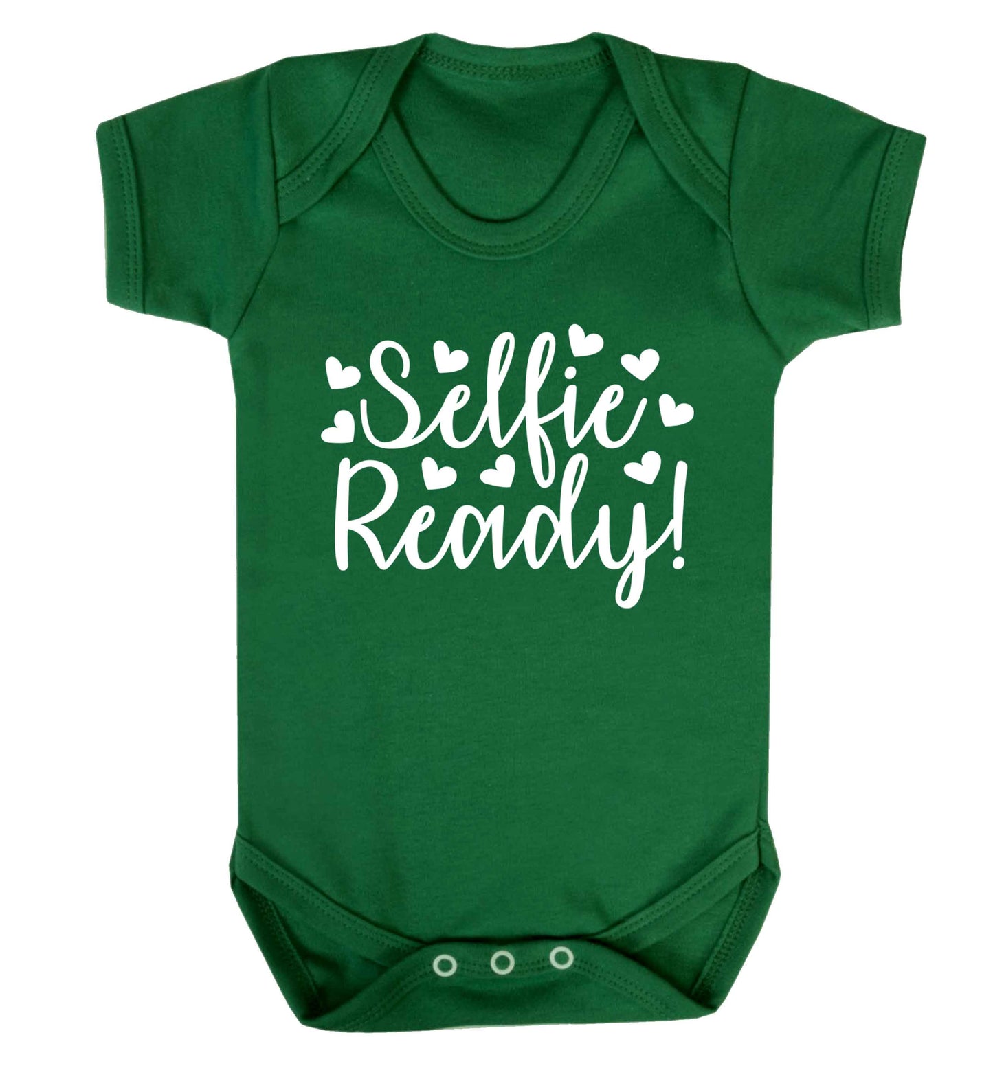 Selfie ready Baby Vest green 18-24 months