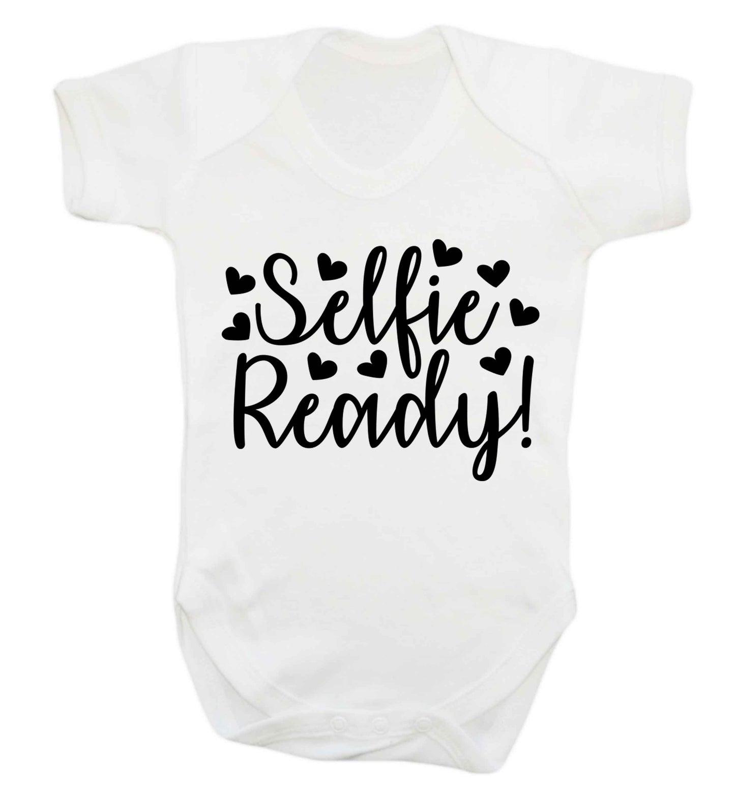 Selfie ready Baby Vest white 18-24 months