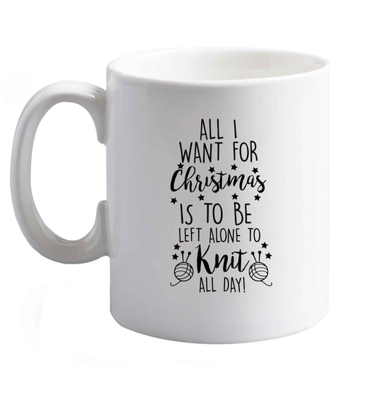 10 oz Favourite Type Pan Pancake ceramic mug right handed