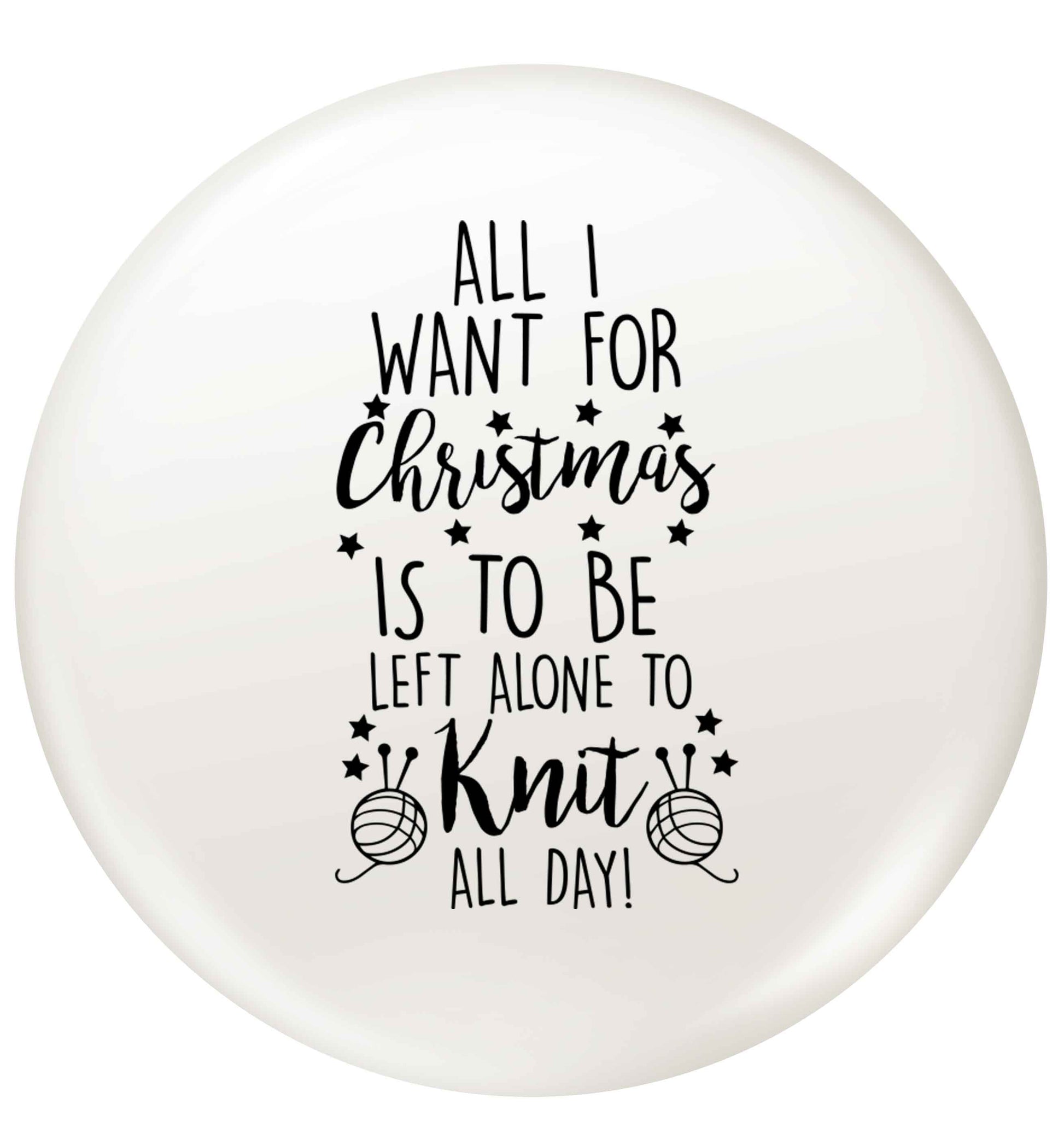 Merry Christmas small 25mm Pin badge