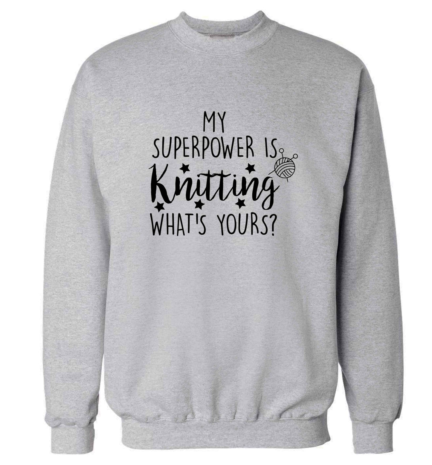Merry Christmas adult's unisex grey sweater 2XL
