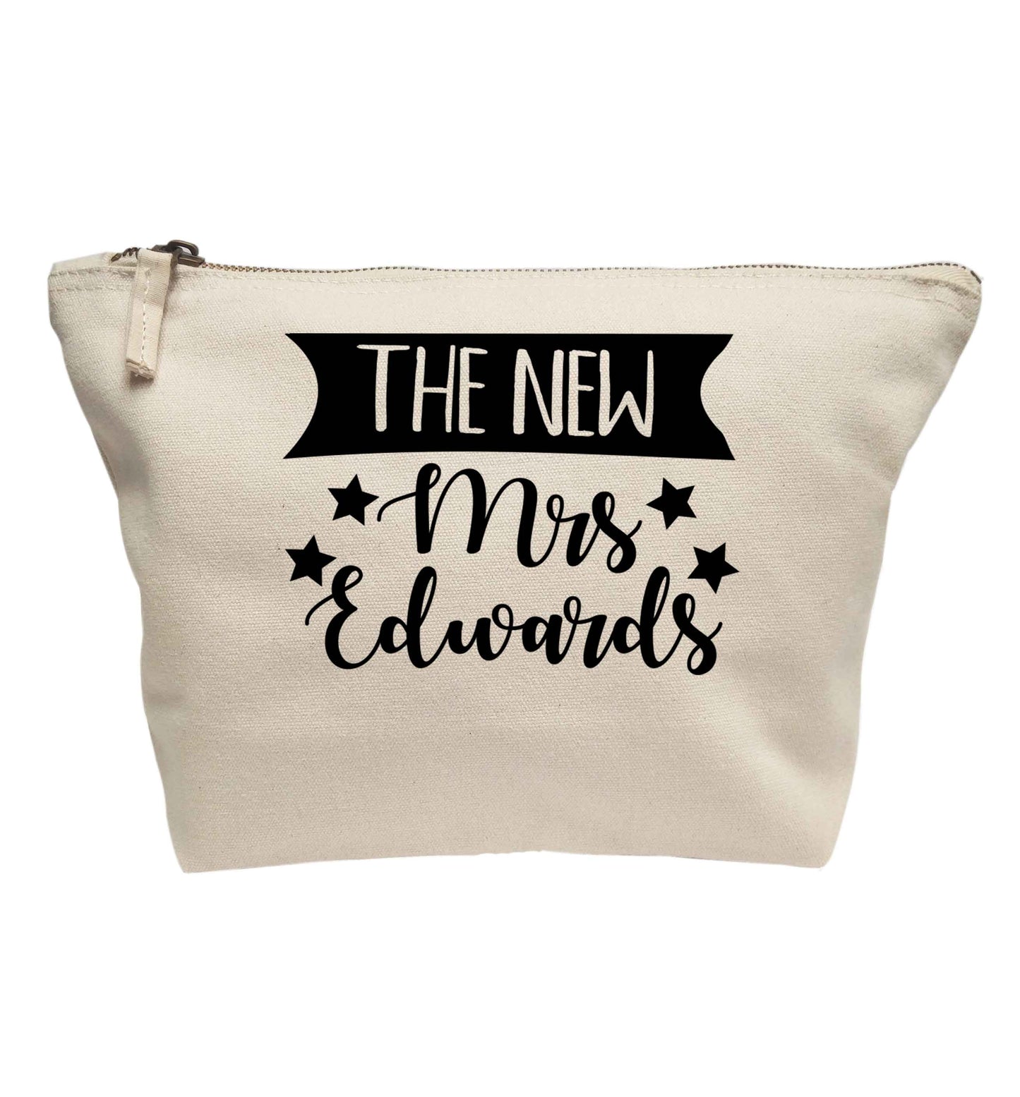 Introducing the new Mrs personalised | makeup / wash bag