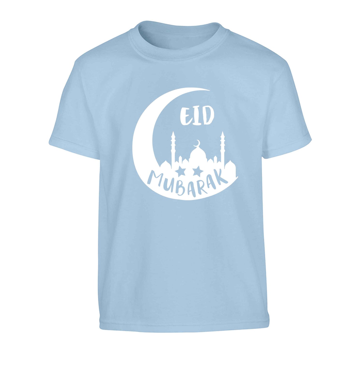 Eid mubarak Children's light blue Tshirt 12-13 Years