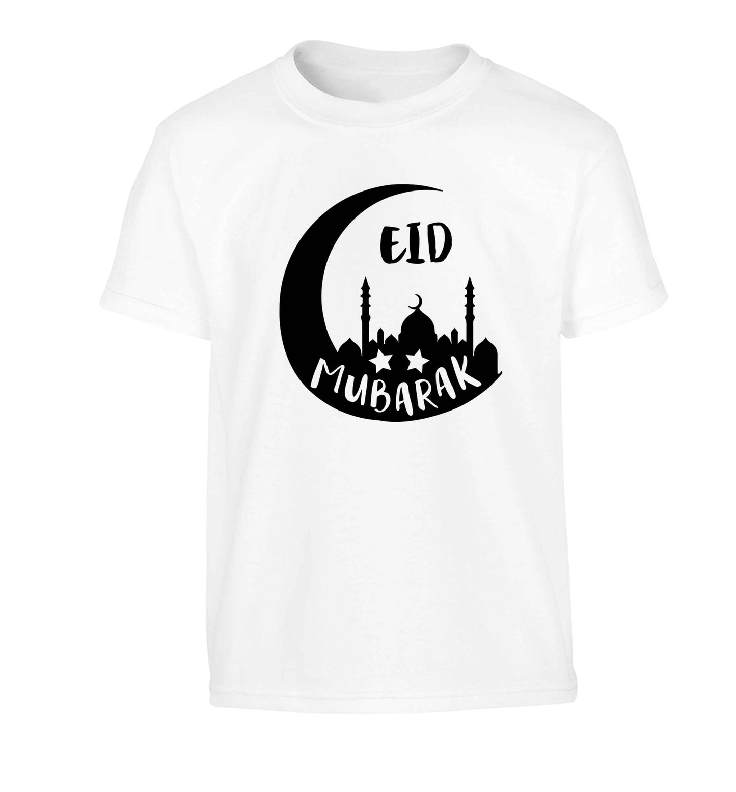 Eid mubarak Children's white Tshirt 12-13 Years
