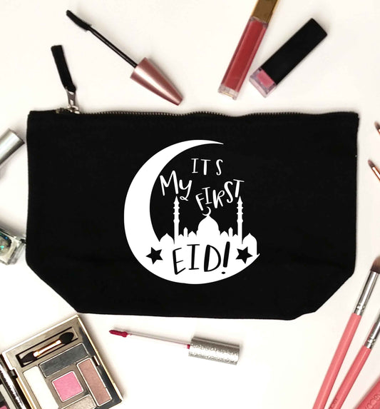 It's my first Eid moon black makeup bag