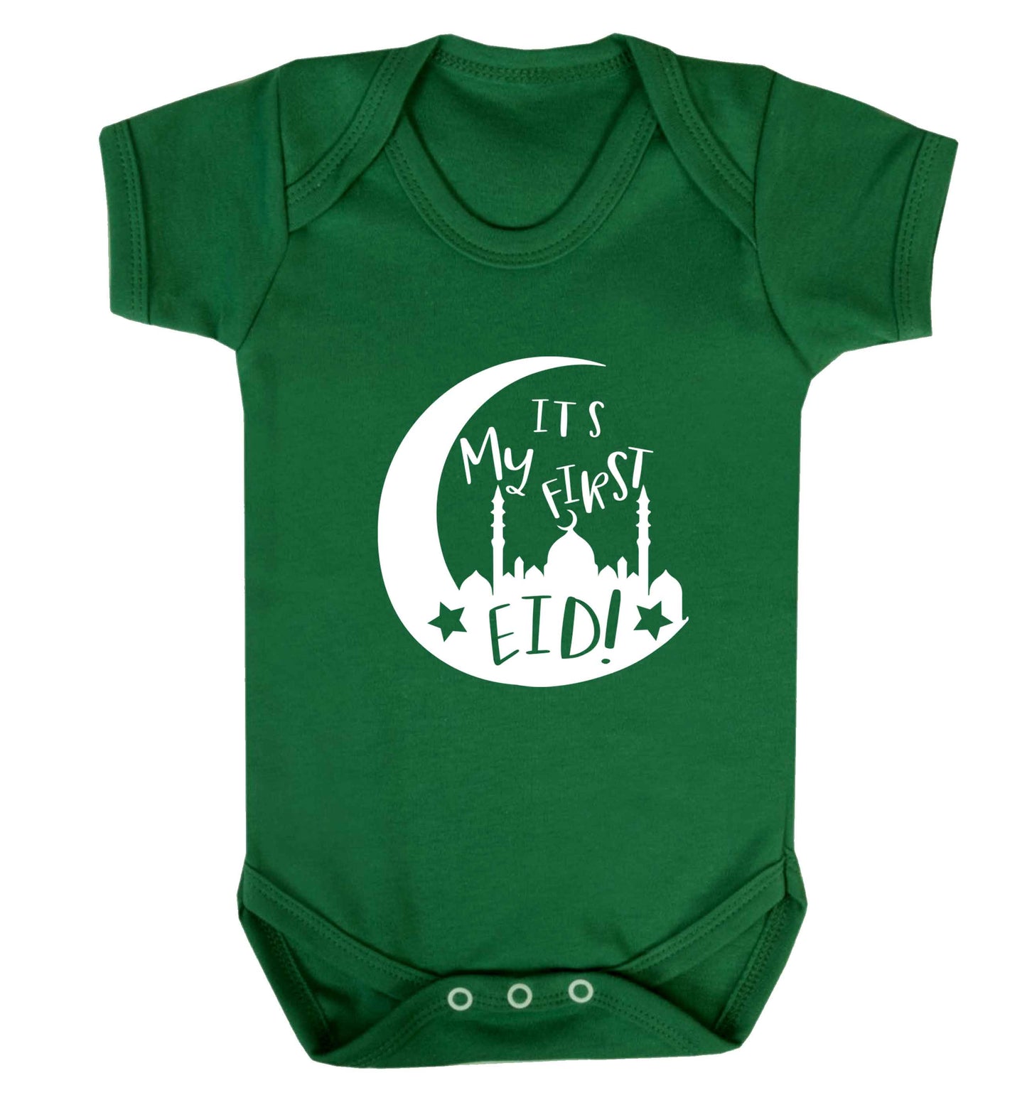 It's my first Eid moon baby vest green 18-24 months