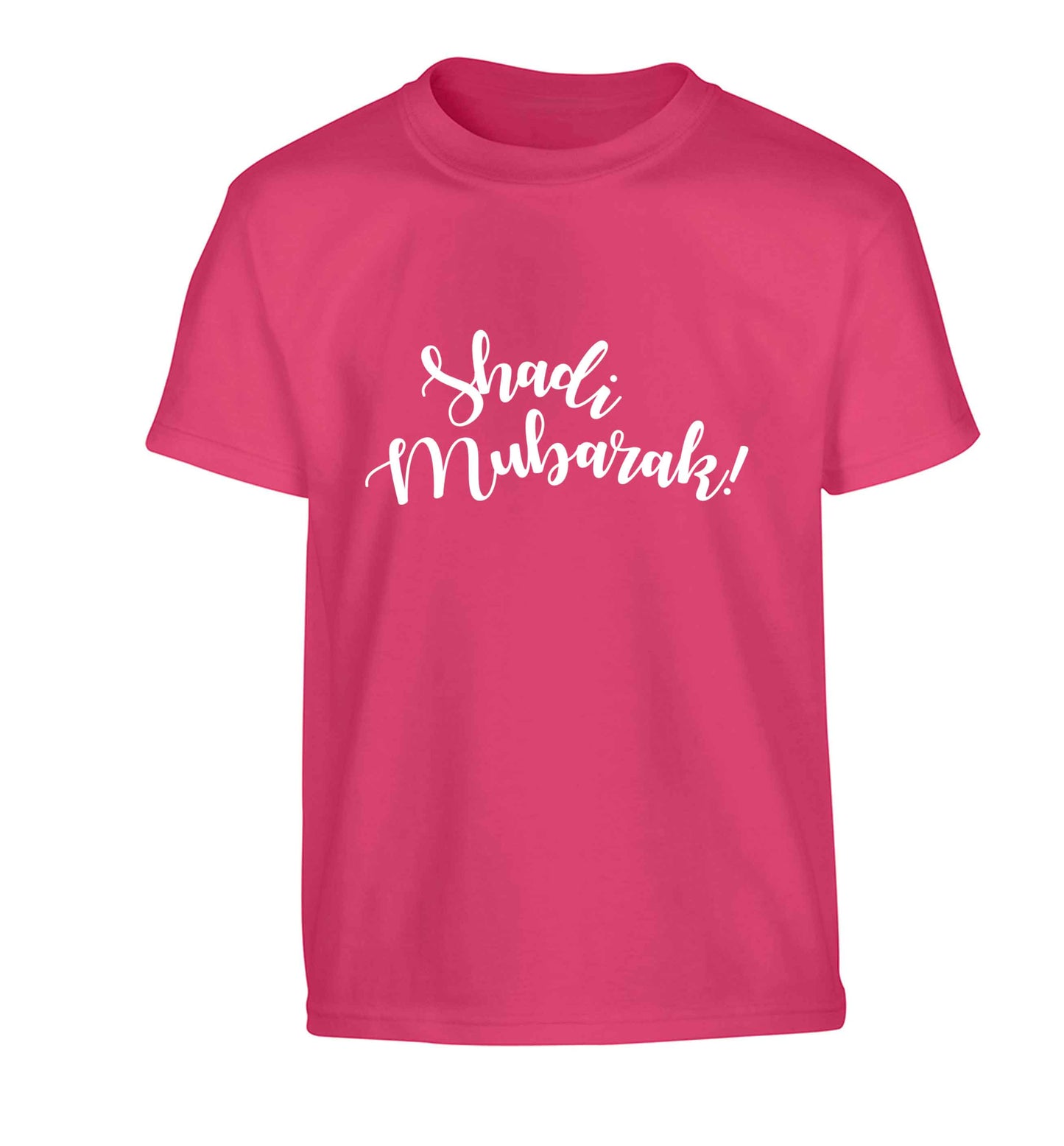 Shadi mubarak Children's pink Tshirt 12-13 Years
