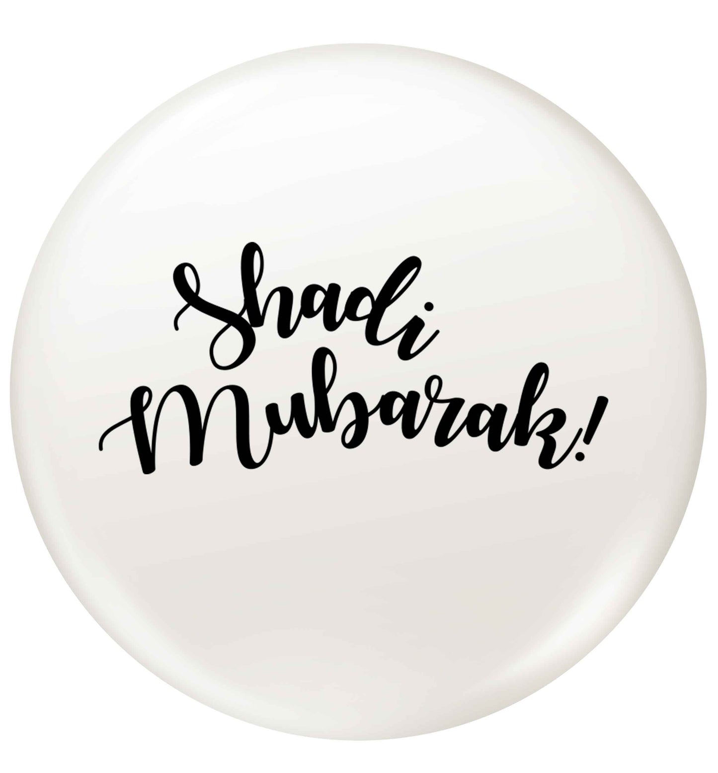 Shadi mubarak small 25mm Pin badge